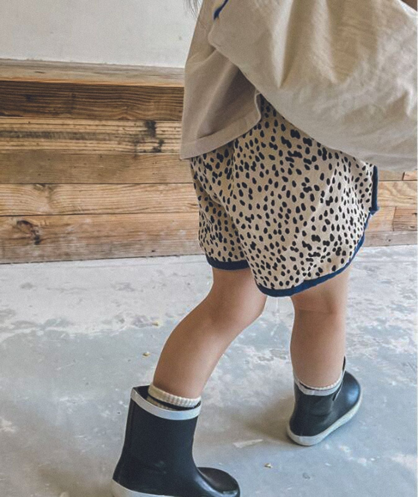 ダルメシアンパンツ 女の子 男の子 ショートパンツ ボトム ズボン 半ズボン 子供服 子供 キッズ 夏 ベビー ベビー服 韓国子供服 80 90 100 110 120 130