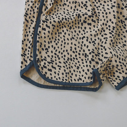 ダルメシアンパンツ 女の子 男の子 ショートパンツ ボトム ズボン 半ズボン 子供服 子供 キッズ 夏 ベビー ベビー服 韓国子供服 80 90 100 110 120 130