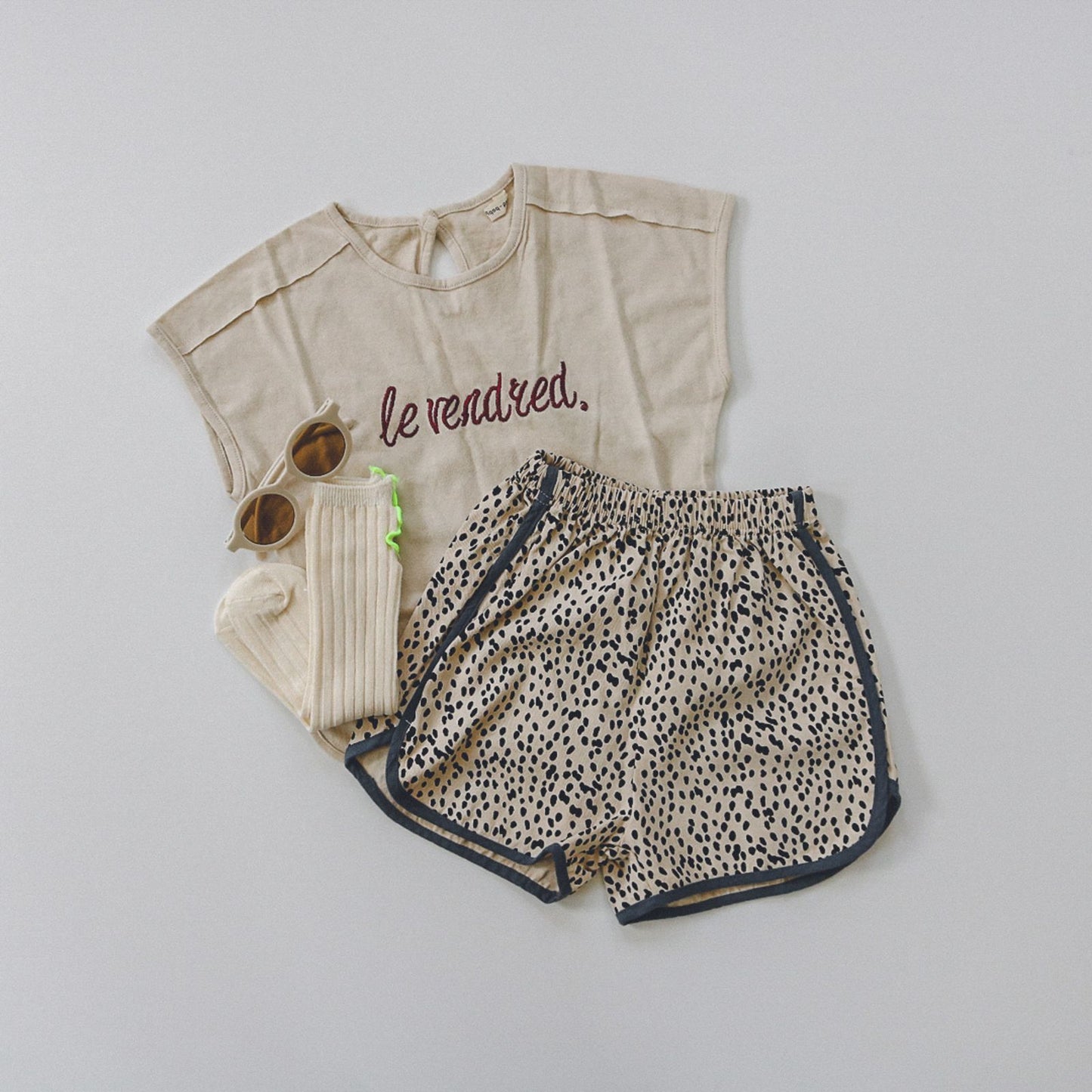 ダルメシアンパンツ 女の子 男の子 ショートパンツ ボトム ズボン 半ズボン 子供服 子供 キッズ 夏 ベビー ベビー服 韓国子供服 80 90 100 110 120 130