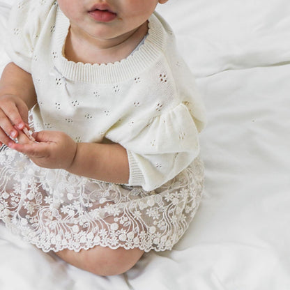 サマーニット ベビー トップス 女の子 韓国子供服 半袖 トップス ニット おしゃれ 薄手 韓国子供服 海外子供服 男の子 女の子 70cm 80cm 90cm 100cm 110cm 120cm