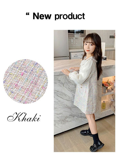 子供服 女の子 ワンピース 長袖 ガールズ フォーマル スーツ レイヤード 可愛い 通学 入園式 入学式 お姫様 おしゃれ 快適 子供ドレス 子供 スーツ フォーマル ドレス キッズ ガールズ 入学祝い 入学式 卒業式 発表会 結婚式 子供 洋服 学園風