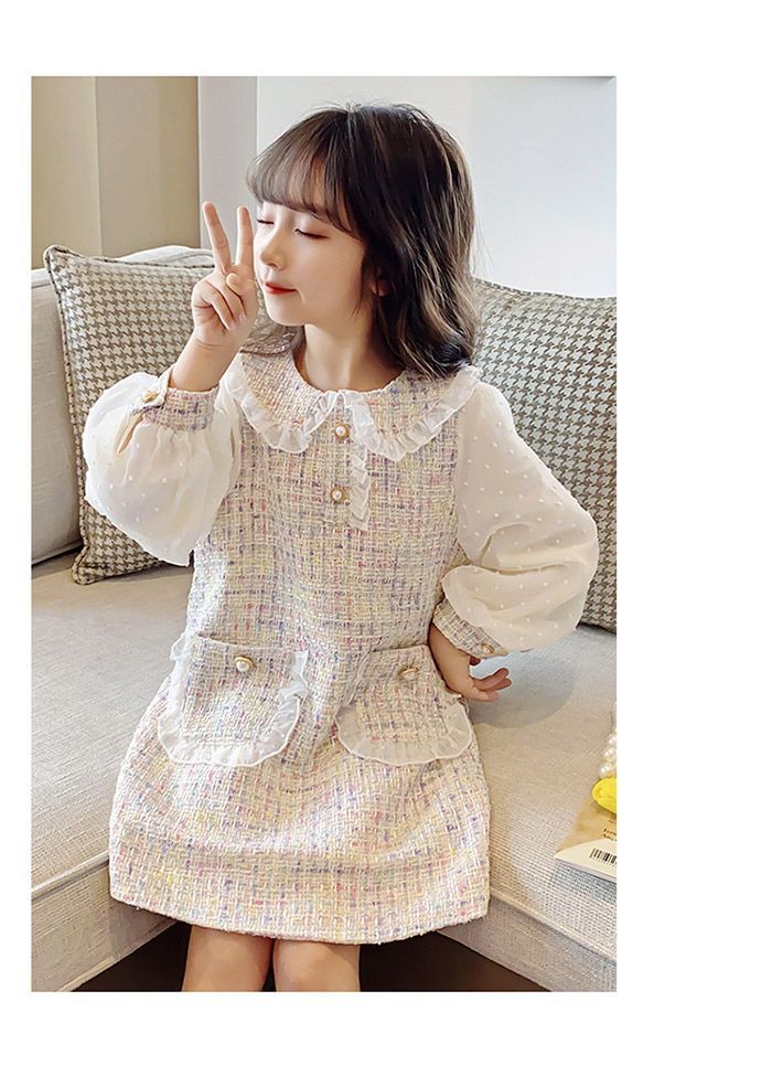 子供服 女の子 ワンピース 長袖 ガールズ フォーマル スーツ レイヤード 可愛い 通学 入園式 入学式 お姫様 おしゃれ 快適 子供ドレス 子供 スーツ フォーマル ドレス キッズ ガールズ 入学祝い 入学式 卒業式 発表会 結婚式 子供 洋服 学園風