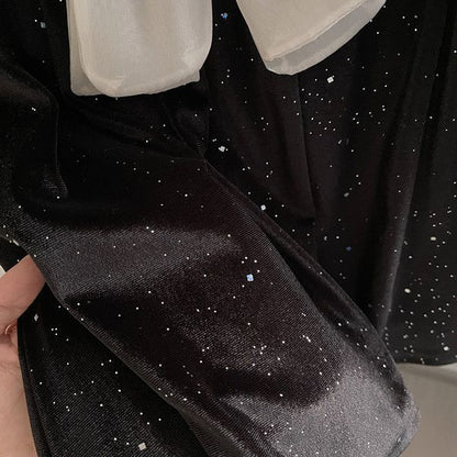 ワンピース 子供 長袖 裏起毛 リボン ベビー服 女の子 韓国 子供服 赤ちゃん 服 キッズ 子どもワンピース フリル シンプル 子ども服 カジュアル 入園式 入学式 お受験 結婚式 七五三 誕生日 撮影用 厚手 冬 お出かけ 普段着 子供服