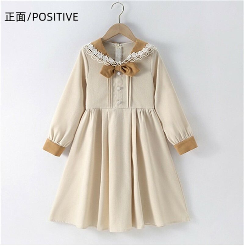子供 ワンピース 長袖 入学式 子供服 ガールズ キッズ ドレス ジュニア フォーマル ジュニア服 フォーマルワンピース 大人っぽい 長袖ワンピース リボン付き 子ども服 卒業式 結婚式 発表会 演奏会 七五三 春秋 普段着 カジュアル 通学 お出かけ