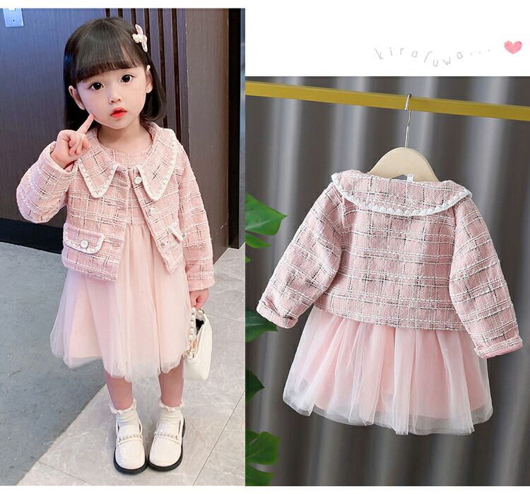 ワンピース 女の子 入園式 卒園式 子供服 入学式 スーツ 子供 フォーマル 三歳 セレモニー ピンク 5歳 保育園 子供 ジャケット きれいめ 長袖 子ども キッズ おしゃれ シンプル 人気 冬 春 結婚式