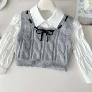 子供スーツ 女の子 上下3点セット 普段着 子供服 女の子 春秋スーツセット ニットベスト シャツ スカート シュート丈 可愛い 長袖 お洒落 キッズ フォーマルスーツ セットアップ 入園式 入学式 卒園式 卒業式 結婚式 発表会 七五三