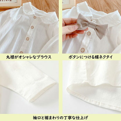 ベビーフォーマル 男の子 赤ちゃんフォーマル キッズ フォーマル スーツ 上下セット 長袖 ワイシャツ 子供服 蝶ネクタイ パンツ ベビー 赤ちゃん 男の子フォーマル キッズフォーマル 誕生日 七五三 パーティ 通園