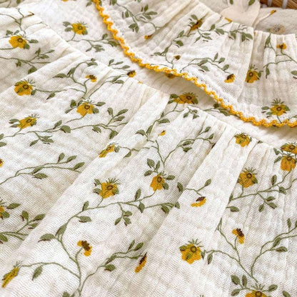 ワンピース ベビー服 女の子 小柄 花柄 花 ロンパース 秋 おしゃれ 長袖ロンパース ベビー 秋服 長袖 66 73 80 90 赤ちゃん 女児 綿 結婚式 発表会 結婚式 洋服 綿 おでかけ 韓国 七五三 誕生日 かわいい ベビーロンパース