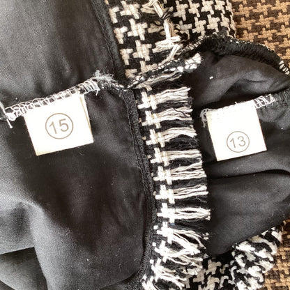 韓国 子供服 女の子 3点セット パンツ ベスト タートルネック トップス インナー 長袖 秋冬 ツイード風 ビスチェ セットアップ 上下セット