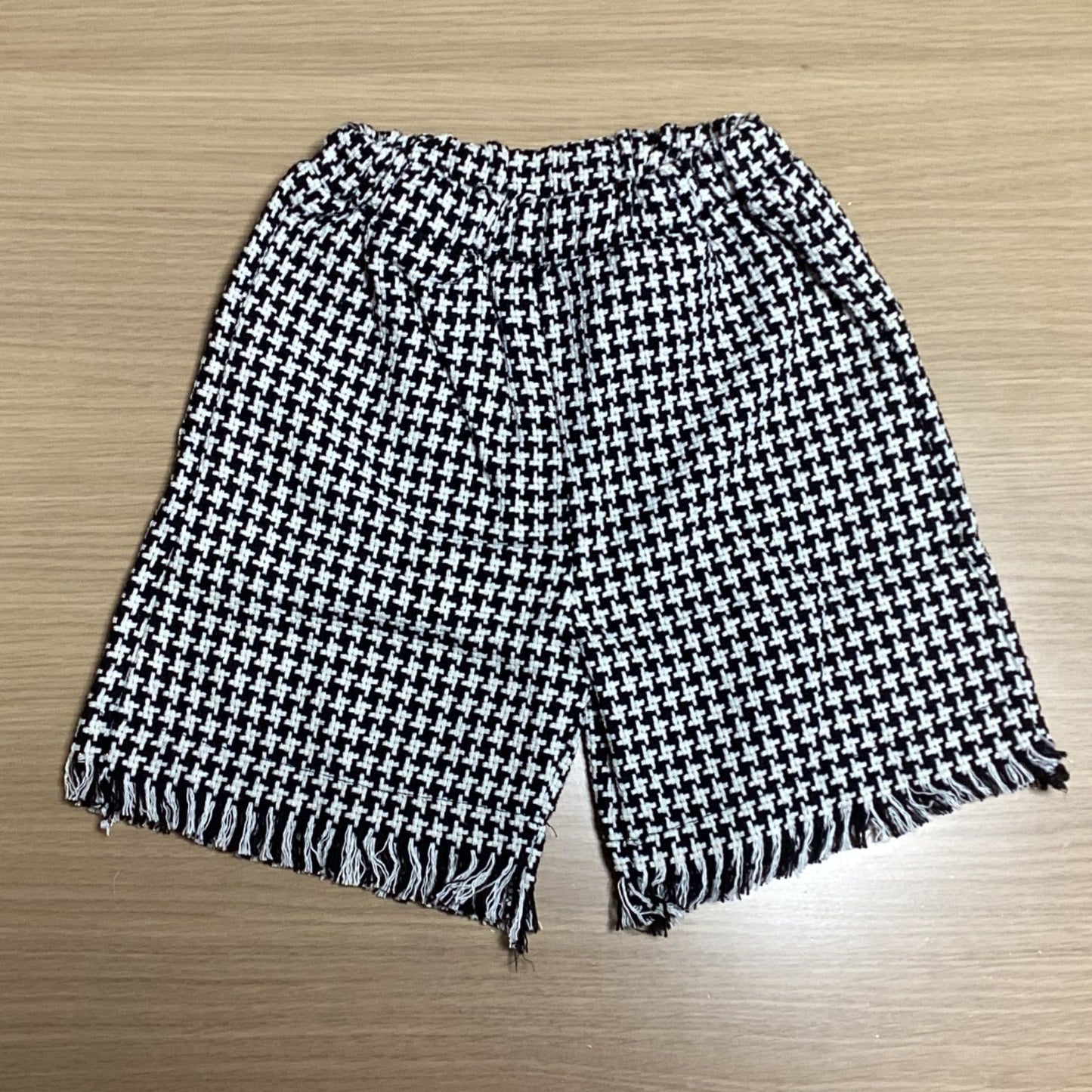 韓国 子供服 女の子 3点セット パンツ ベスト タートルネック トップス インナー 長袖 秋冬 ツイード風 ビスチェ セットアップ 上下セット