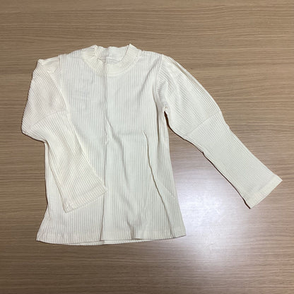 韓国 子供服 女の子 3点セット パンツ ベスト タートルネック トップス インナー 長袖 秋冬 ツイード風 ビスチェ セットアップ 上下セット