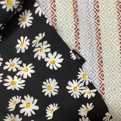 韓国 海外 輸入 子供服 キッズ ベビー 赤ちゃん 女の子 トップス ワンピース スカート デイジー柄 キャミソールワンピース キャミワンピ 花柄 水着 重ね着 夏 プール リゾート 姉妹 お揃い ペア 90cm 100cm 110cm 120cm 130cm