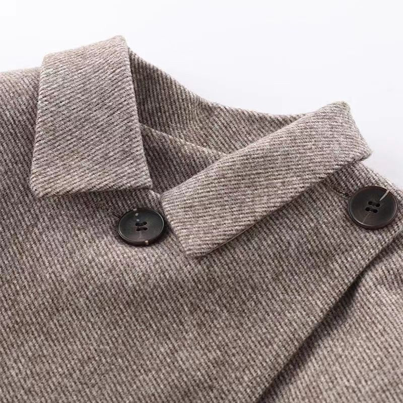 海外 輸入 韓国 子供服 キッズ 女の子 スカート コート ジャケット 長袖 セットアップ 制服風 ギャル 秋冬 フォーマル スーツ ２点セット プリーツスカート ツイード生地 通園 通学 お出掛け 110cm 120cm 130cm