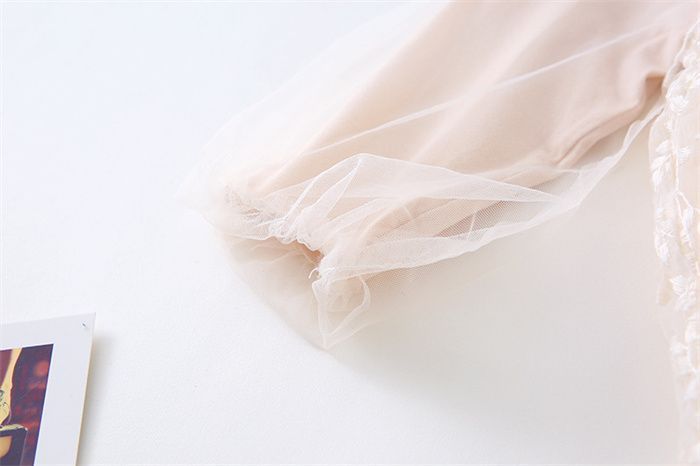 ベビー ドレス 長袖 セレモニードレス チュールワンピース キッズドレス 子供ドレス 女の子 レースドレス 子供ワンピース 子ども服 チュチュ ふわふわ 結婚式 春夏秋 誕生日 幼稚園 保育園 プレゼント 出産祝い jiangge01