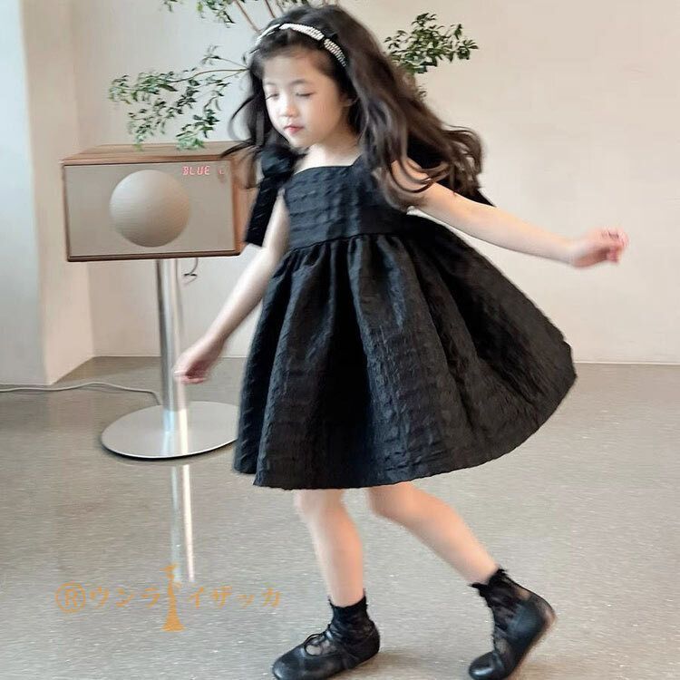 子供 ワンピース 子どもドレス ピアノ 発表会 ドレス 袖なし 夏着 子供服 レースワンピース 結婚式 七五三 キッズ ベビー ワンピース 可愛い ドレス カジュアル 90 100 110 120