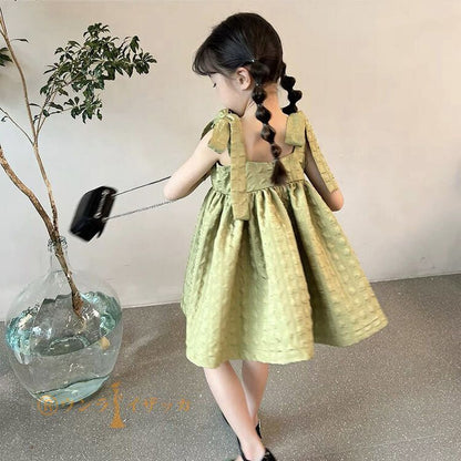 子供 ワンピース 子どもドレス ピアノ 発表会 ドレス 袖なし 夏着 子供服 レースワンピース 結婚式 七五三 キッズ ベビー ワンピース 可愛い ドレス カジュアル 90 100 110 120