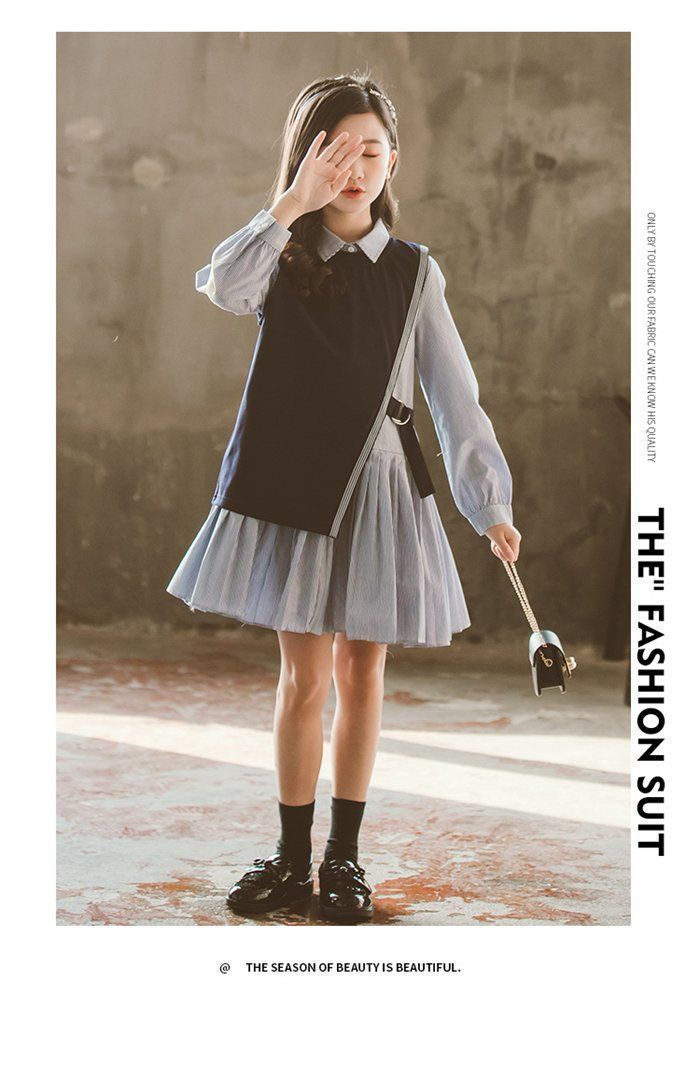 ワンピース 子供用 女の子 ワンピース ベスト 2点セット キッズ 子供服 フォーマルワンピース ガールズ ワンピース 長袖 発表会 七五三 お姫様 ワンピース 可愛い 通園 通学 入学 入園式 卒業式 子ども ワンピース 5Qta139