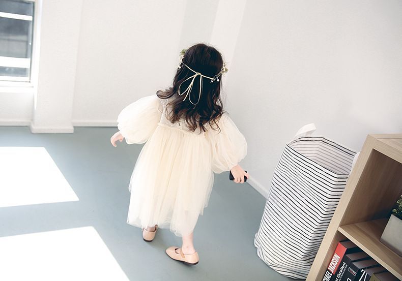 チュールワンピース ドレス キッズ 長袖 ワンピース ベビー 女の子 子ども服 フォーマル 紗裙 結婚式 七五三 Aライン 発表会ドレス 上品 女の子ワンピース お姫様 パーティー キッズダンス レー