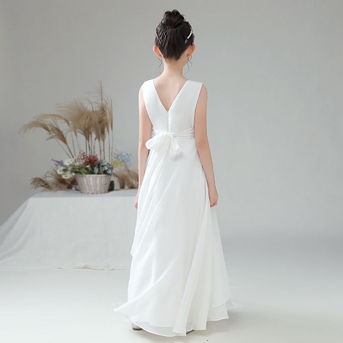 ドレス 子供 女の子 ピアノ発表会 子どもドレス ロングドレス 発表会 ドレス 演奏会 ジュニア キッズ こども 中学生 高校生 ドレス 高級 豪華 結婚式 誕生日 フラワーガール 撮影 子供服 七五