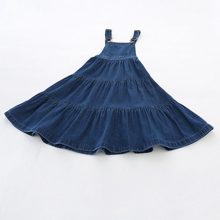 ワンピース 女の子 サロペット ジャンスカート キッズ デニム オールインワン 入学式 サロペットワンピース ジャンパースカート オーバーオール ドレス 綿100 子ども服 可愛い ロングワンピース