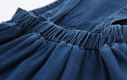 ワンピース 女の子 サロペット ジャンスカート キッズ デニム オールインワン 入学式 サロペットワンピース ジャンパースカート オーバーオール ドレス 綿100 子ども服 可愛い ロングワンピース