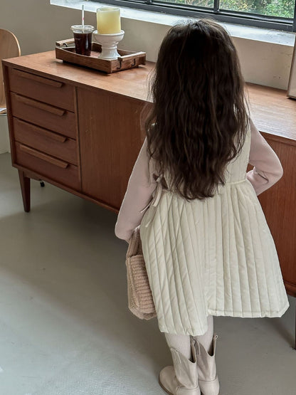 ワンピース 韓国子供服 女の子 可愛い 無地 綿 キッズワンピ 袖なし ベスト 丸襟 ドレス ソフト 肌に優しい 子ども服 普段着 カジュアル お出かけ 通学lanmm01