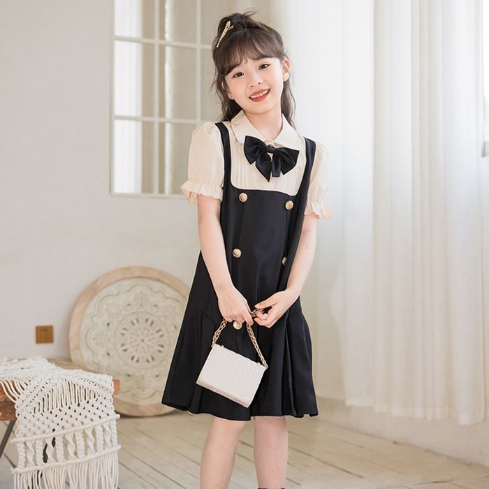 ワンピース キッズ 子供服 夏 ベビー服 女の子 ジュニア ワンピース 薄手 子ども服 おしゃれ かわいい 子供服 長袖 入学式 新生活 卒業式 発表会 結婚式 カジュアルmksenbao04