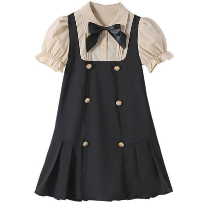 ワンピース キッズ 子供服 夏 ベビー服 女の子 ジュニア ワンピース 薄手 子ども服 おしゃれ かわいい 子供服 長袖 入学式 新生活 卒業式 発表会 結婚式 カジュアルmksenbao04