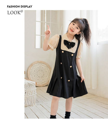 ワンピース キッズ 子供服 夏 ベビー服 女の子 ジュニア ワンピース 薄手 子ども服 おしゃれ かわいい 子供服 長袖 入学式 新生活 卒業式 発表会 結婚式 カジュアルmksenbao04