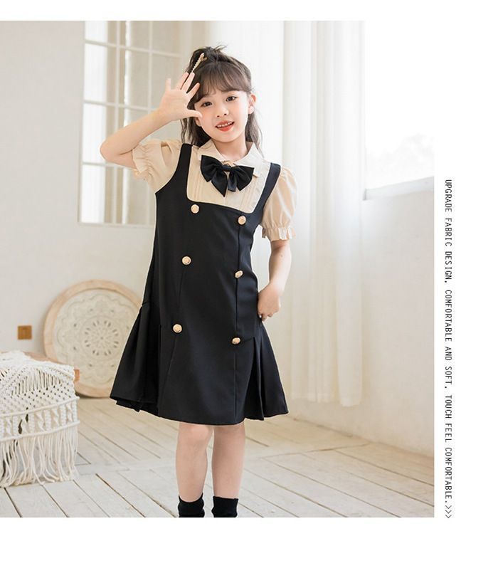 ワンピース キッズ 子供服 夏 ベビー服 女の子 ジュニア ワンピース 薄手 子ども服 おしゃれ かわいい 子供服 長袖 入学式 新生活 卒業式 発表会 結婚式 カジュアルmksenbao04