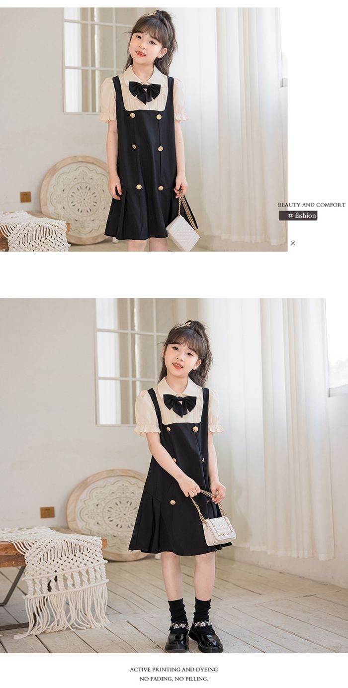 ワンピース キッズ 子供服 夏 ベビー服 女の子 ジュニア ワンピース 薄手 子ども服 おしゃれ かわいい 子供服 長袖 入学式 新生活 卒業式 発表会 結婚式 カジュアルmksenbao04