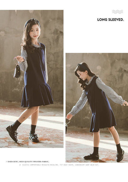 子供 ワンピース 女の子 発表会 ドレス レイヤード風 子供服 ワンピース 女の子 お受験 ワンピース 子供 ドレス 女の子 切り替え キッズ 卒園式 卒業式 フォーマル 子ども通学 sbfs01sbfs0