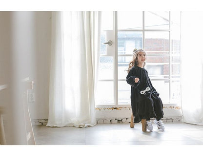 子供服 ワンピース 子ども 子供服 ワンピース 黒 女の子 お受験 ワンピース キッズ 150 マキシワンピース 入学式 Aライン 入園式 ワンピース 子ども 子供服 女の子 140 ハイウエスト ワンピース キッズ おしゃれxiaokb60