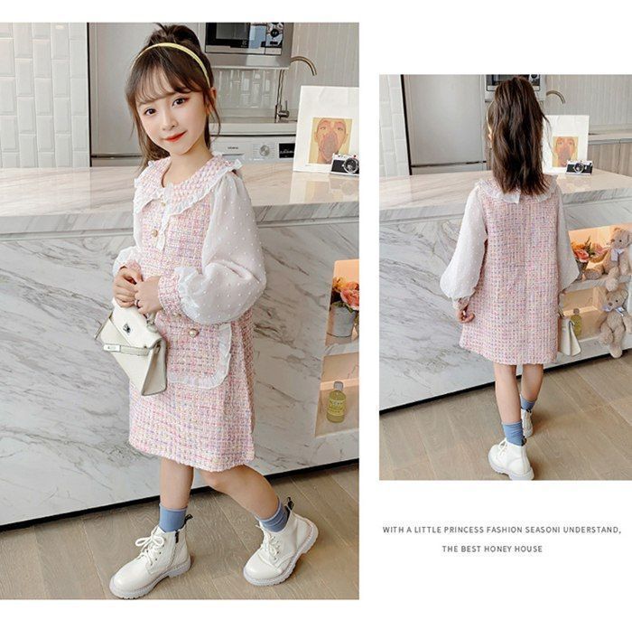 スーツ 女の子 入学式 フォーマル 子供 ワンピース セレモニー 服 きれいめ チュニック 子ども 子供服 ピアノ発表会 キッズ おしゃれ 春 結婚式 春 ツイード 110 120 130 140 150 入園式