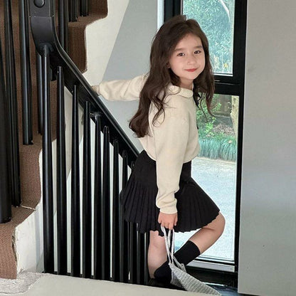 スカート キッズ プリーツスカート 小学生 中学生 制服スカート 子供 子ども こども 子供服 キッズ服 女の子 無地 ミニスカート フォーマル プリーツ イベント ダンス衣装 発表会 保育園児 幼稚園児 通園 可xiaokb193