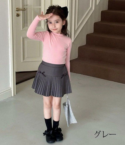 スカート キッズ プリーツスカート 小学生 中学生 制服スカート 子供 子ども こども 子供服 キッズ服 女の子 無地 ミニスカート フォーマル プリーツ イベント ダンス衣装 発表会 保育園児 幼稚園児 通園 可xiaokb193