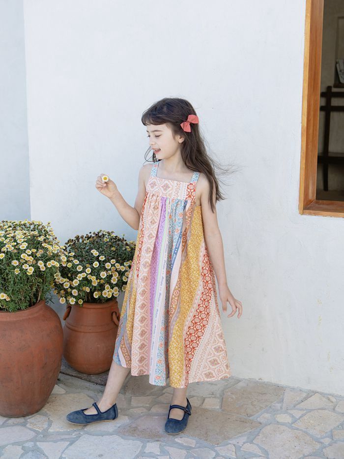 キッズ リゾートワンピース 子供服 女の子 ワンピ 子ども ビーチワンピース ガール ワンピース キッズ ワンピース 子供 女の子 ガールズ チュニック 可愛い カジュアル 女の子ワンピース 夏 涼しい mengdd02