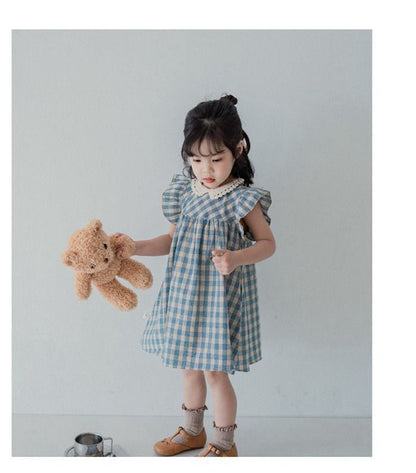 キッズ ベストワンピース 子供服 女の子 ワンピ 子ども 花柄 ワンピース キッズ ワンピース 子供 女の子 ガールズ チュニック 可愛い カジュアル 女の子ワンピース 夏 涼しい