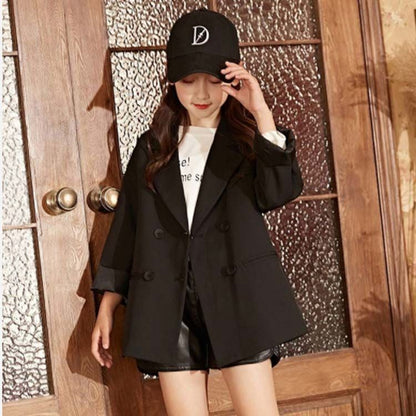 子供服 フォーマルジャケット 女の子 フォーマルスーツ キッズ フォーマル ジャケット 卒園式 卒業式 子供スーツ 子ども服 七五三 発表会 お受験 結婚式 無地 シンプル キッズ ガールズ 春秋 カ#kmr3015