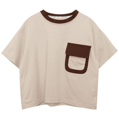 子供服 tシャツ 半袖 カットソー キッズ ジュニア 男の子 トップス 丸首 丸襟 ラウンドネック クルーネック シンプル 着まわし 定番 ベーシック こども服 子ども服 子供用 ボーイズ 男児changguo32