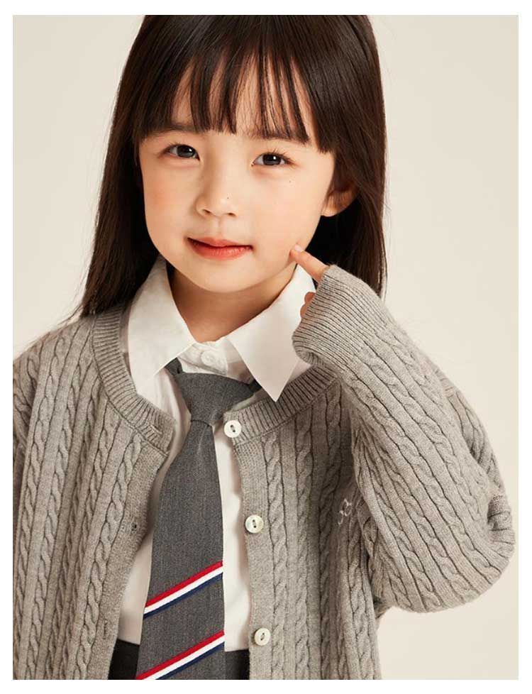 韓国子供服 長袖 羽織り アウター ベビー 子供服 女の子 ニット 140 キッズ 100 110 120 150cm キッズ服 カーディガン 紫外線対策 おしゃれ 新入学 子ども服 ベビー服 130#alice583014