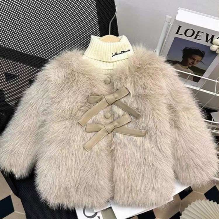 フェイクファー 子供服 毛皮コート ファーコート 中綿ジャケット 秋 子供ファーコート キッズ 子ども エコイクファー ふわふわ 厚手 暖かい 防寒 アウター アウトドア 女の子 おしゃれ エレガント#tomin593302