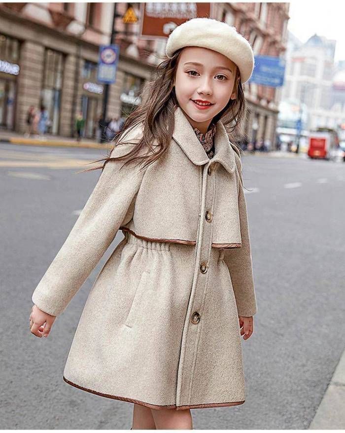 コート キッズ 女の子 子供服 秋冬 コート ロングコート ラシャコート 女児 アウター 通学 厚手 防寒 長袖 子ども服 カジュアル お出かけ 可愛い 暖かい ジュニア服 通学 卒園式 入学式 mingen03