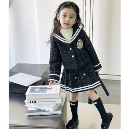 卒業式 スーツ 女の子 入学式 スーツ 女の子 2点セット ジャケット スカート キッズ フォーマル 子供 スーツ 女の子 子供服 セットアップ フォーマル 長袖 上下セット 普段着 入園式 卒園式 卒業式 発表会 七五三