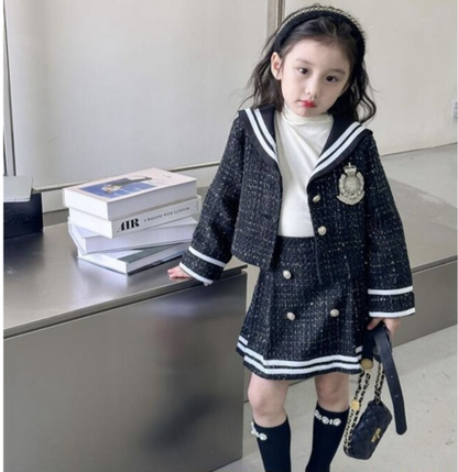 卒業式 スーツ 女の子 入学式 スーツ 女の子 2点セット ジャケット スカート キッズ フォーマル 子供 スーツ 女の子 子供服 セットアップ フォーマル 長袖 上下セット 普段着 入園式 卒園式 卒業式 発表会 七五三